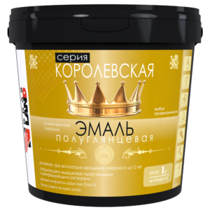 Эмаль универсальная (полуглянцевая) 116 12 кг