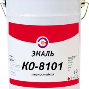 Эмаль КО-8101 кремнеорганическая серебр. 25 кг