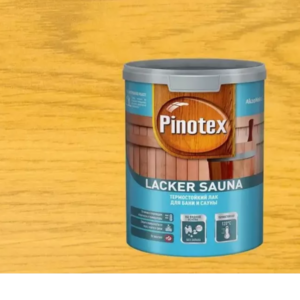 Лак Pinotex Lacker Sauna 20 п/мат на вод. основе 2,7л