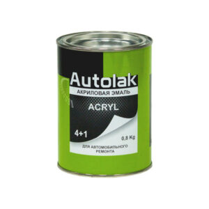 AUTOLAK Эмаль Черная 601 0,8кг