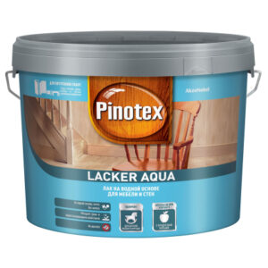 Лак Omnitex Lacker Aqua 70 глянц на вод. основе 2,7л