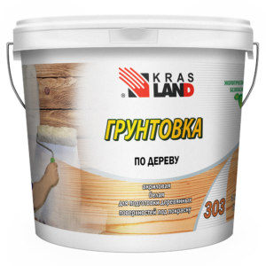 Грунтовка по дереву KRASLAND-303 (1 кг)