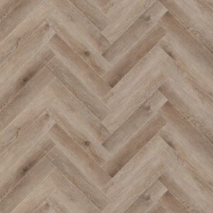Плитка ПВХ замковая (SPC) 640*120мм CronaFloor Herringbone 4V Дуб Монпелье H004 (16шт) 4.5 мм.