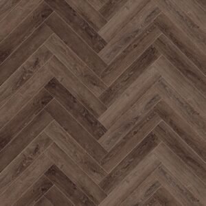 Плитка ПВХ замковая (SPC) 640*120мм CronaFloor Herringbone 4V Дуб Тулуза H001 (16шт) 4.5 мм.