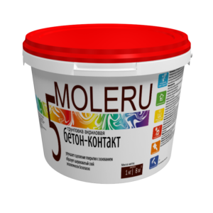 Грунтовка MOLERU "Бетон-контакт" акриловая специальная 12кг