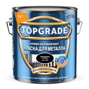 Краска Topgrade Гладкая RAL9005 Черная 20л (под заказ, для проф. объектов, не для розницы)