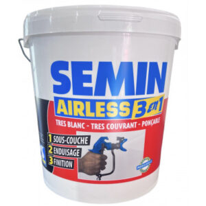Грунт+шпатлевка+финиш Semin AIRLESS 3 in 1 многофункциональное покрытие для безвоздушного нанесения,