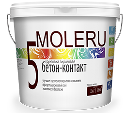 Бетонконтакт MOLERU5 акриловый 2,4кг
